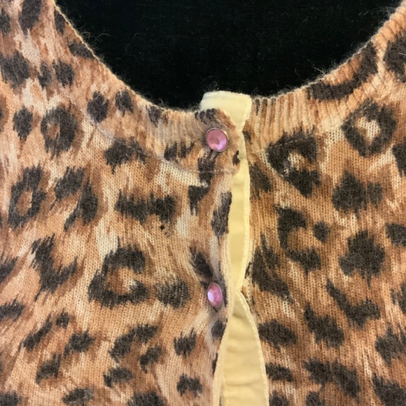 Gorgeous leopard print cardigan - Picture 3 of 4